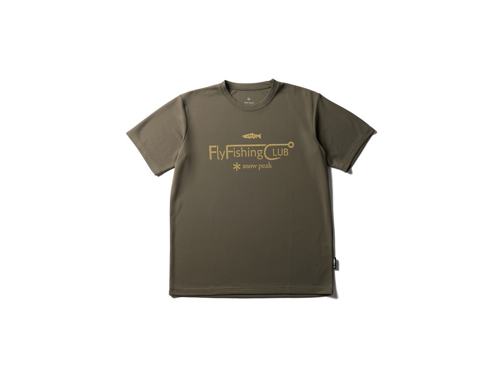 Flyfishing Club Graphic Short Sleeve T-Shirt M GREIGE