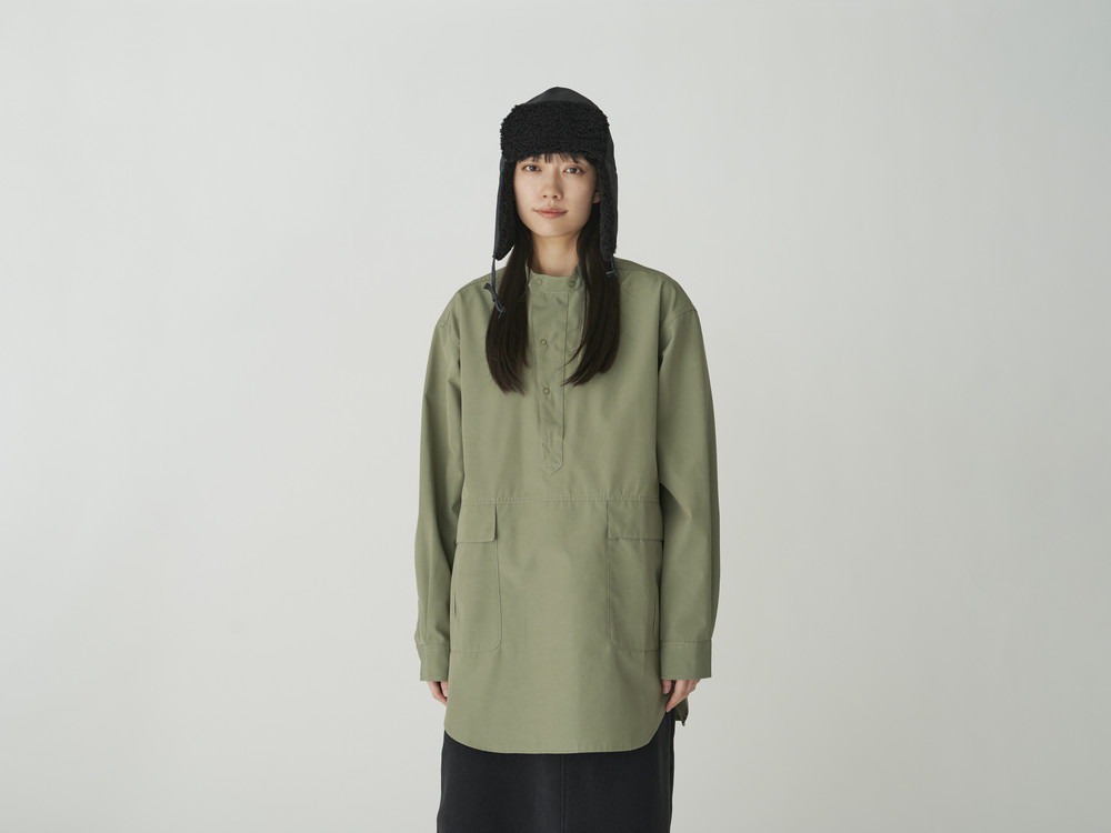 Pe/Co Weather Long PO Shirt L Greykhaki