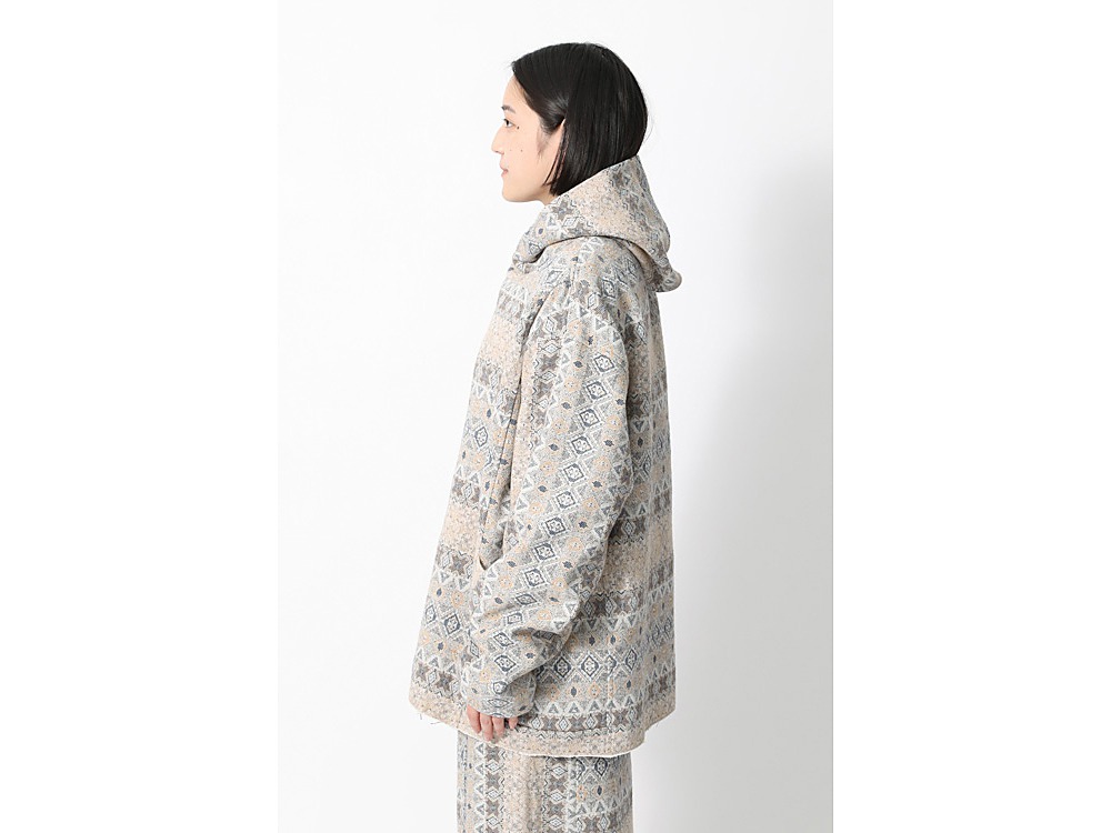 Nomad Jacquard Parka 1 Brown