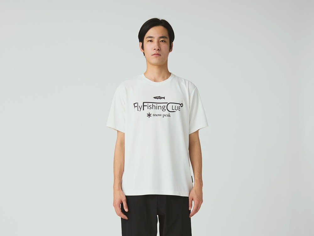 Flyfishing Club Graphic Short Sleeve T-Shirt M WHITE