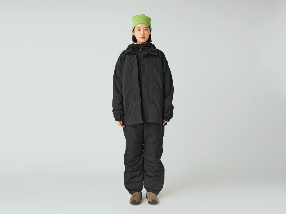 【先行予約商品】Nylon Tussah Utility Storage Jacket S BLACK