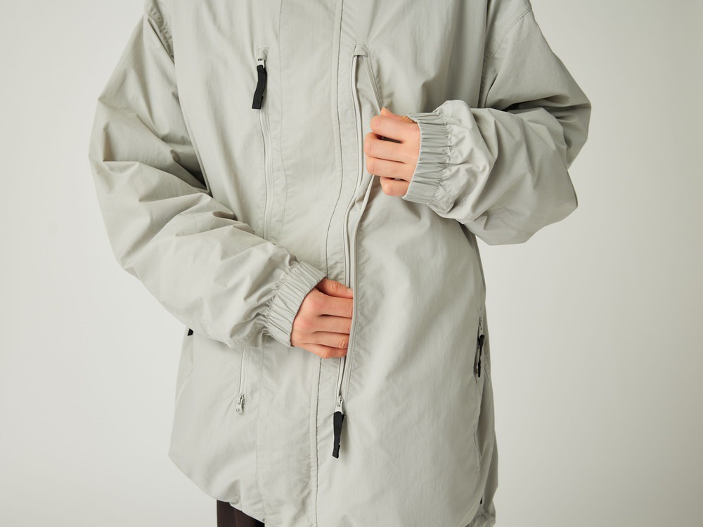 【先行予約商品】Nylon Tussah Utility Storage Jacket M LIGHT GREY