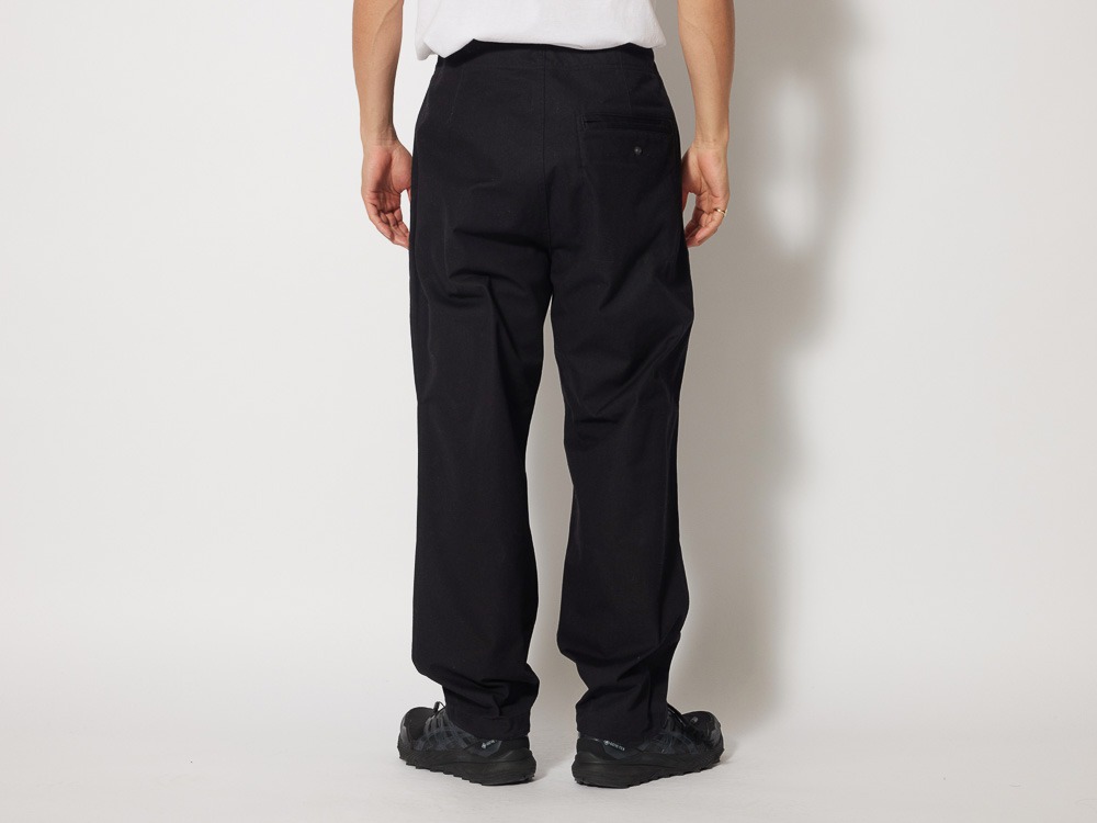 TAKIBI Canvas Pants M Black