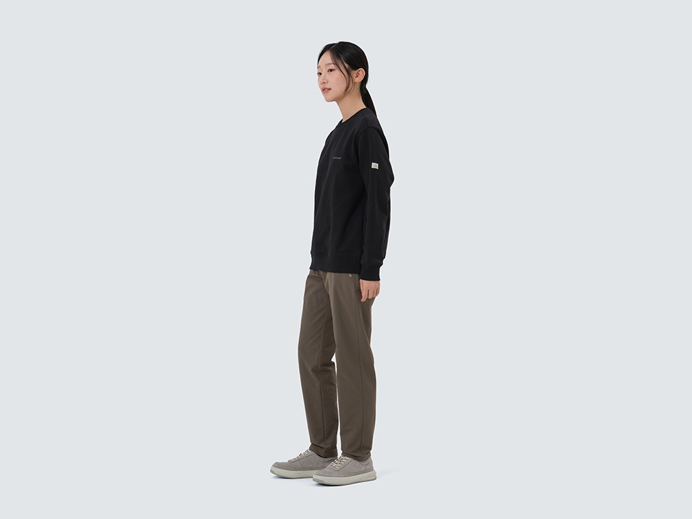 Land Women's Sweatshirt S BLACK