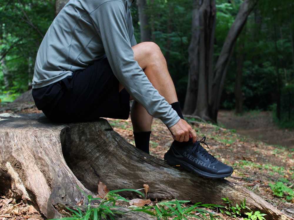 Snow Peak × MERRELL MTL Longsky 2 Matryx SP 22.5 CHARCOAL BLACK