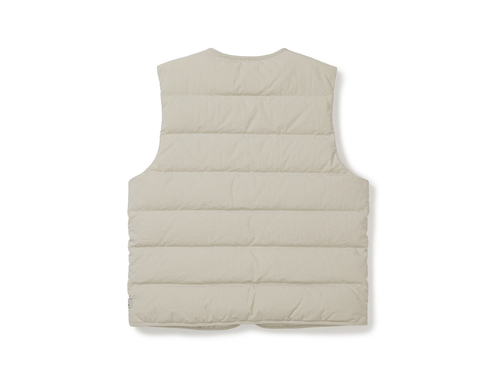 Land Women's Lightweight Down Vest M LIGHT BEIGE