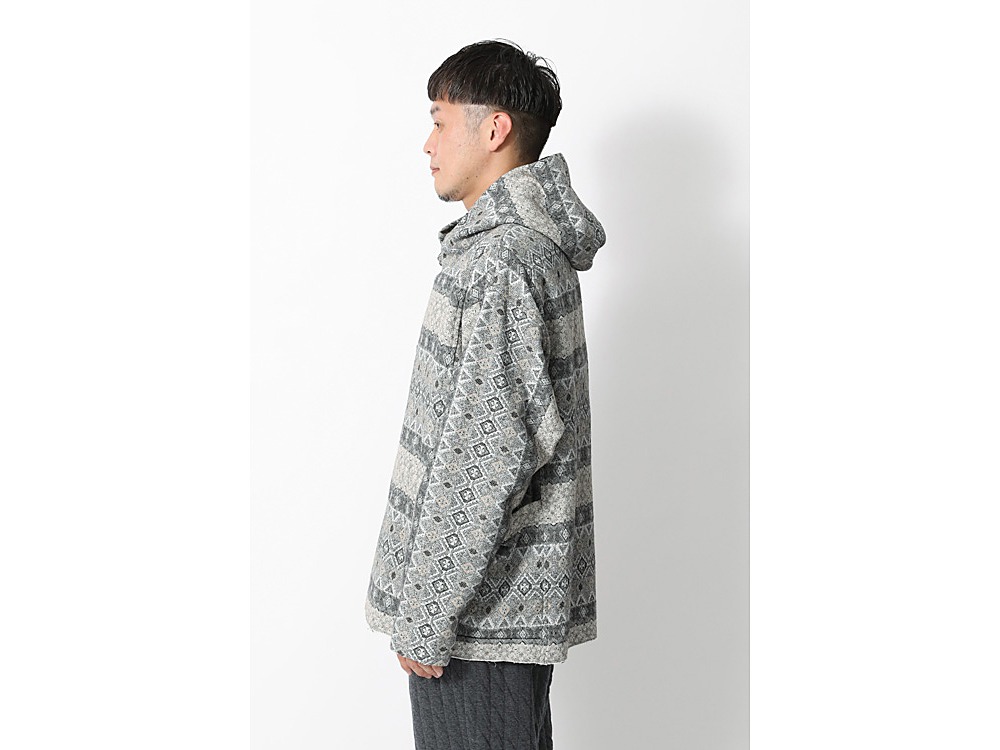 Nomad Jacquard Parka M Brown