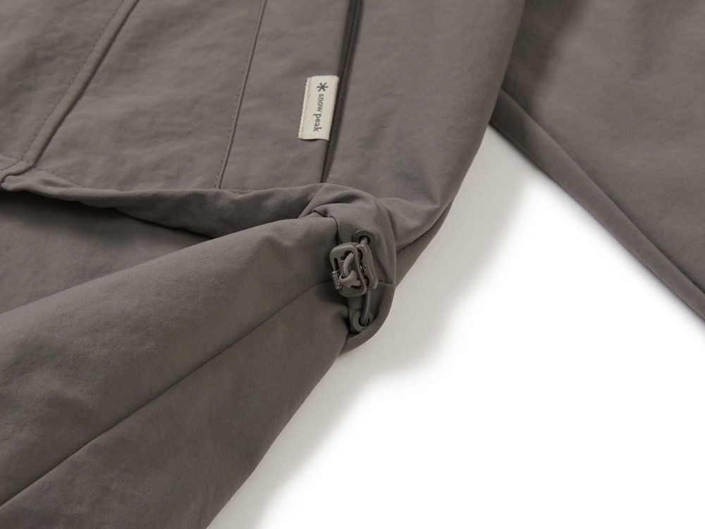 Polywasher Women's Hood Windbreaker S DARK KHAKI