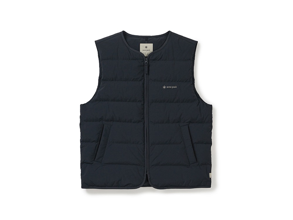 Land Lightweight Down Vest M DARK NAVY