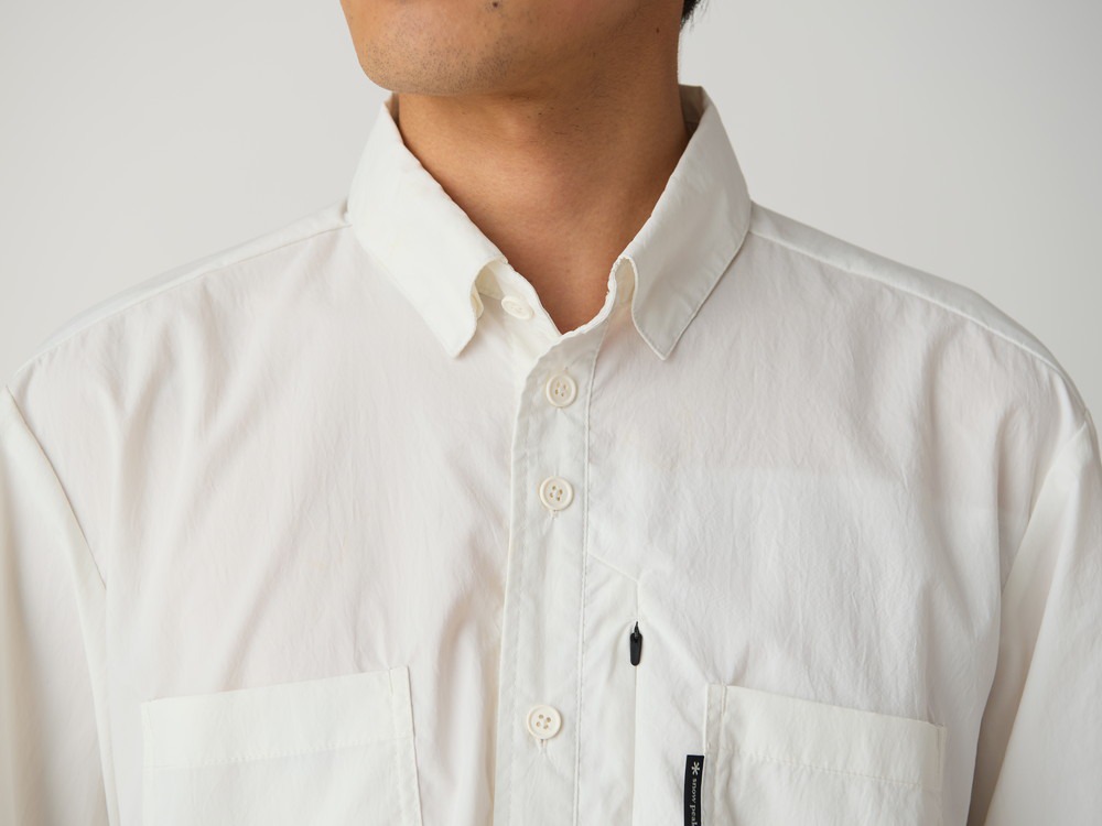 Utility Field Long Sleeve Stretch Dry Shirt S WHITE