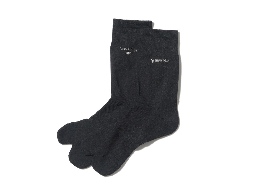 Washi Hybrid Socks Middle S Black