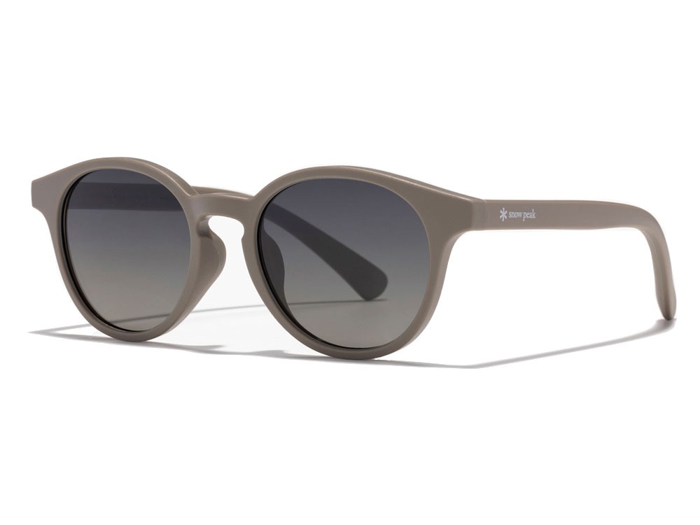 JINS × Snow Peak Rubber Sunglasses 灰 (Wellington)偏光レンズ ...