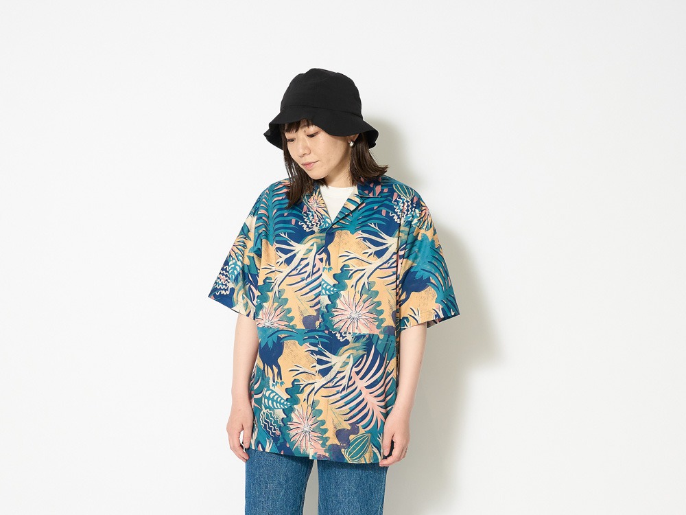Printed Breathable Quick Dry Shirt S Navy(SH23SU00202NV) シャツの通販