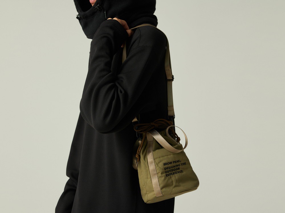 Quilted Ripstop Pouch One OLIVE
