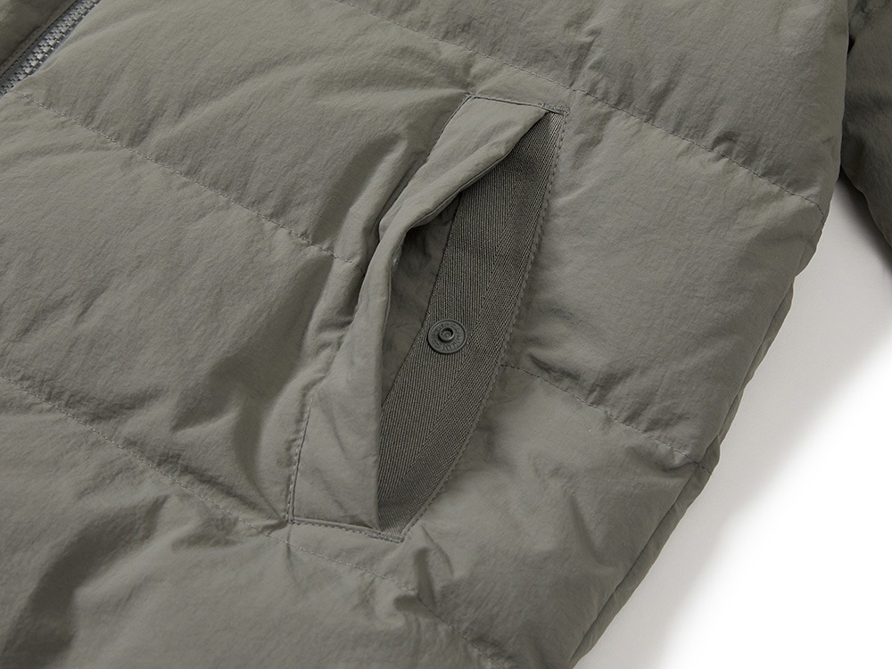 Land Lightweight Down Jacket M DARK GREY