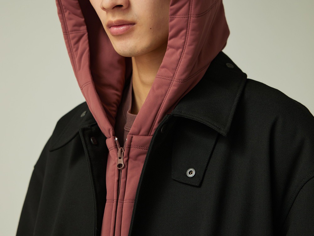 【先行予約商品】Hybrid Wool Coach Jacket M DARK BROWN