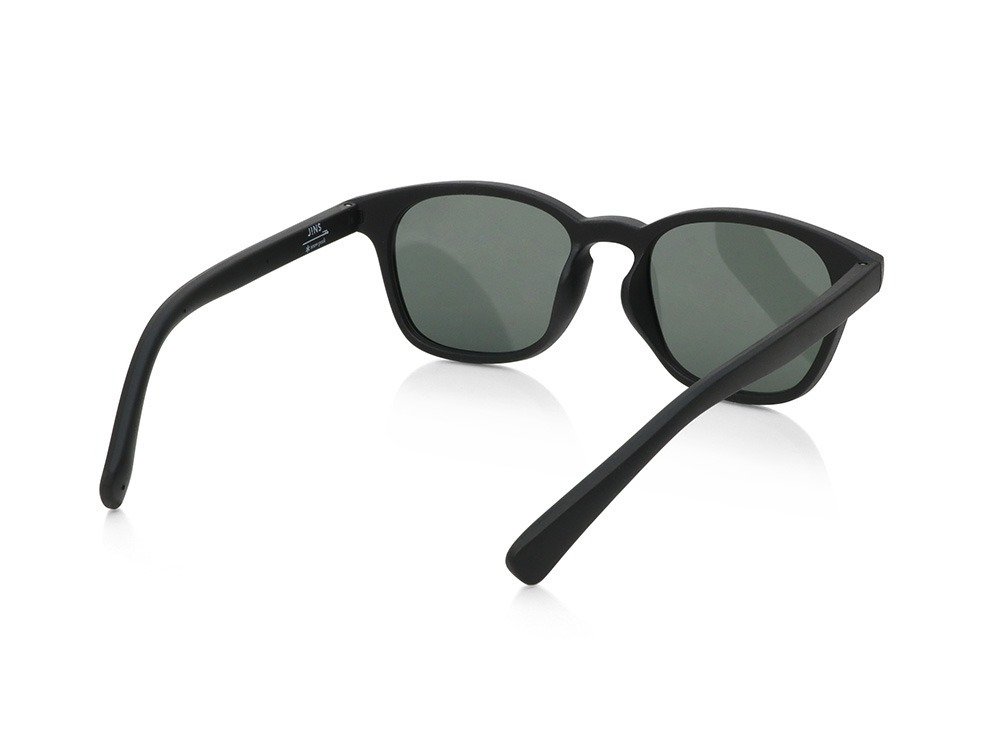 JINS × Snow Peak Rubber Sunglasses Matte Black (Wellington)