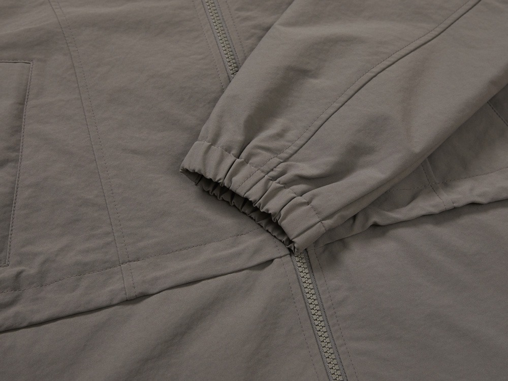 Polywasher Women's Hood Windbreaker S DARK KHAKI