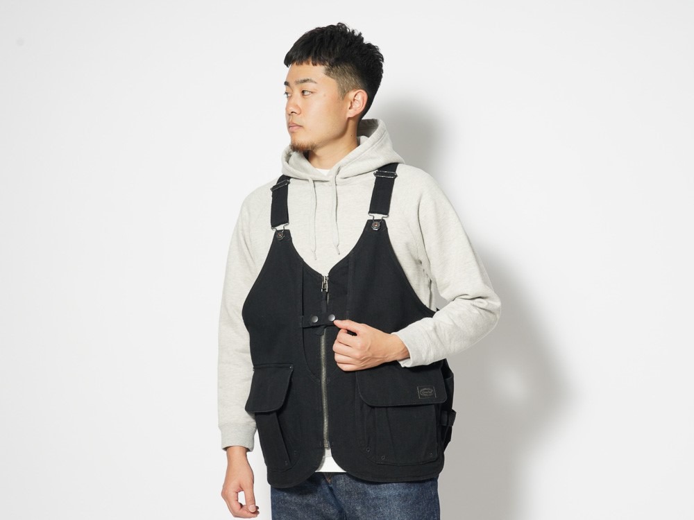 snow peak apparel TAKIBI VEST 黒 M