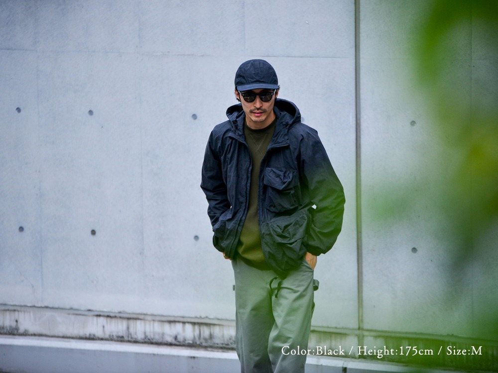 Indigo C/N Parka S BLACK