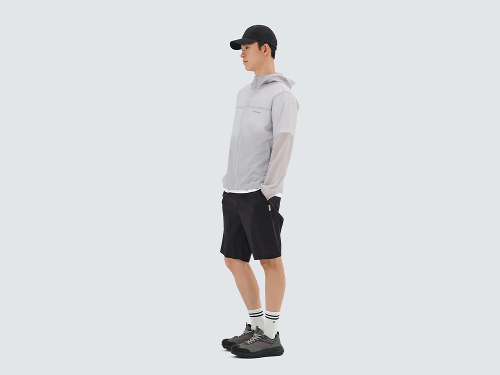Ultra Lightweight Windbreaker M ICE GREY
