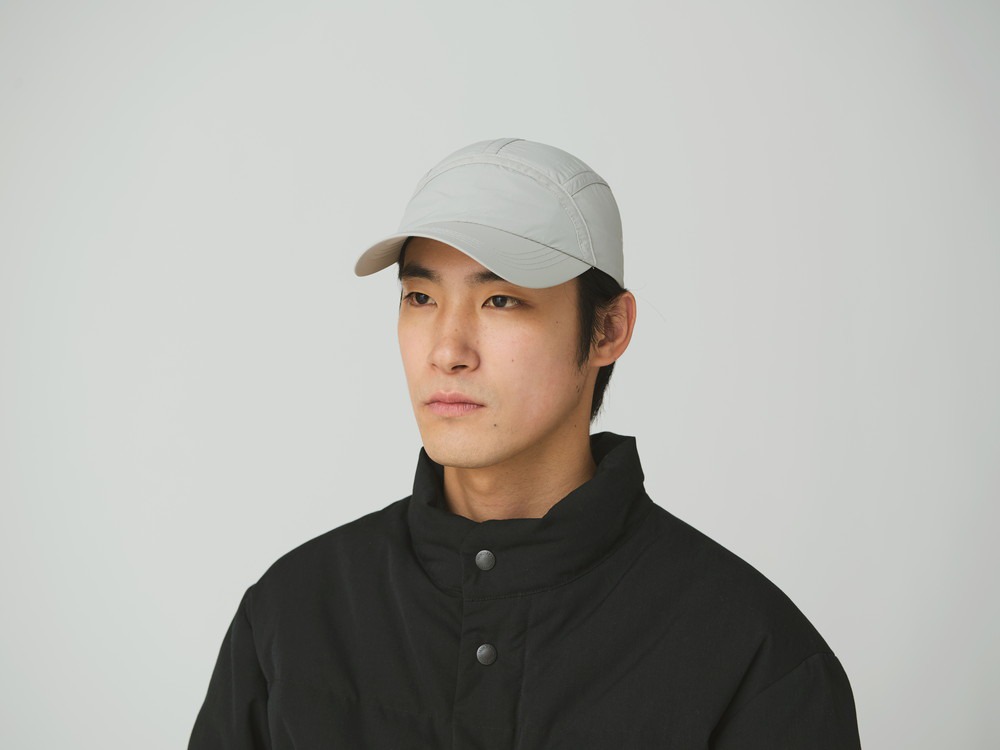 【先行予約商品】Nylon Tussah Cap One LIGHT GREY