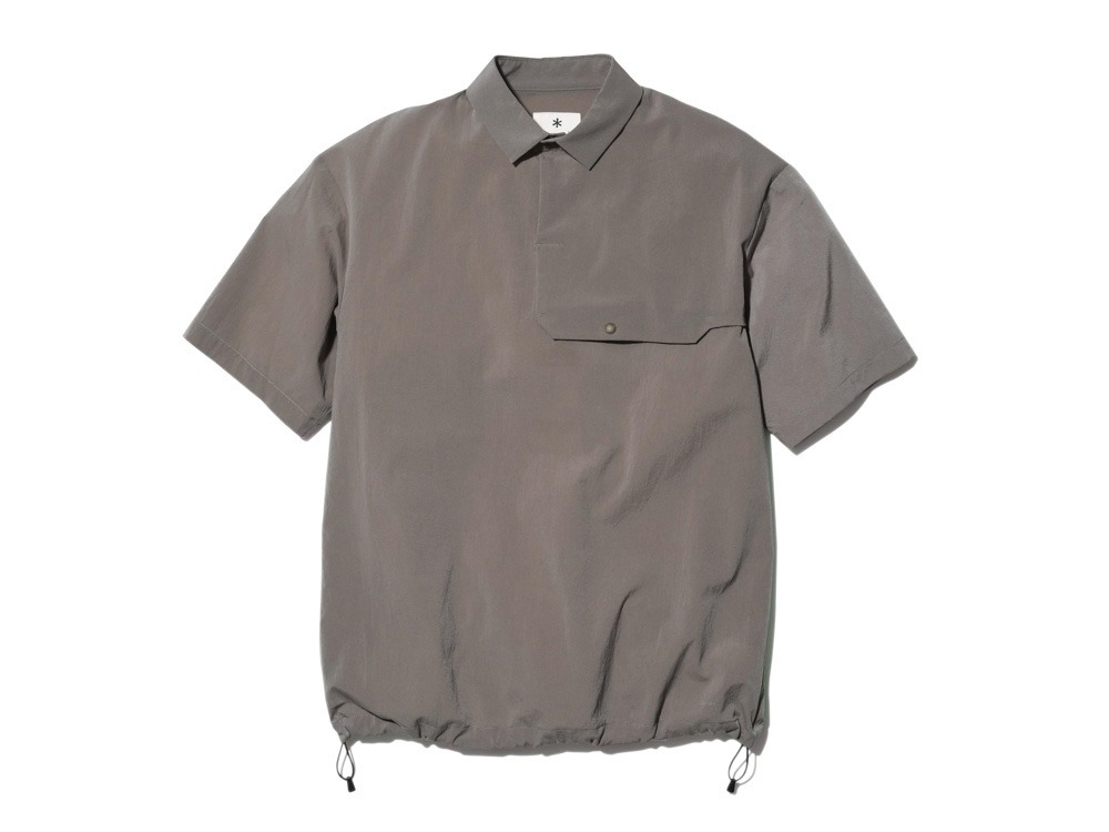 Quick Dry Polo Shirt L Brown