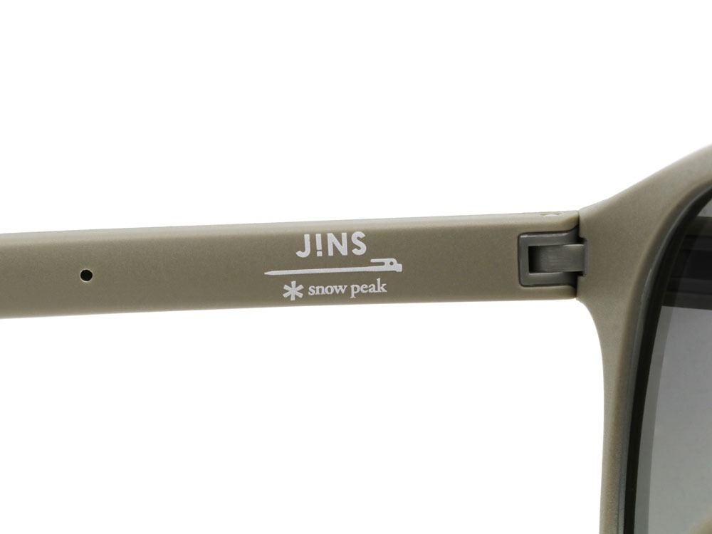 JINS × Snow Peak Rubber Sunglasses 土(Boston)偏光レンズ