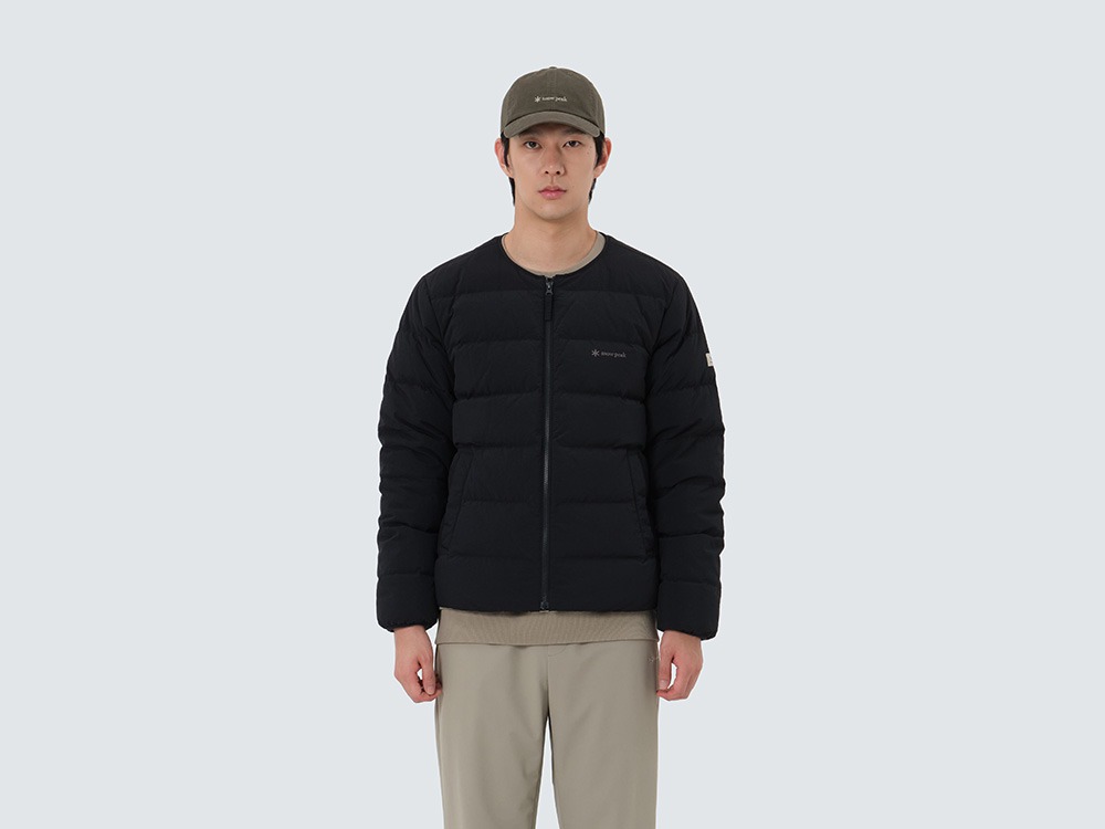 Land Lightweight Down Jacket M BLACK