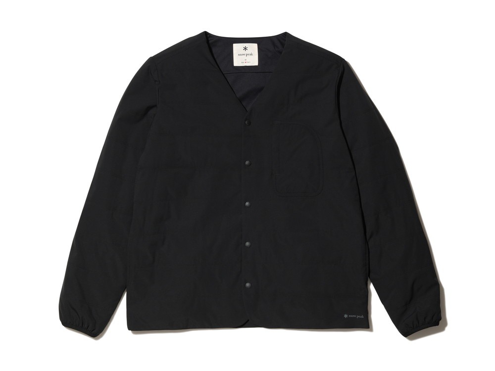 Flexible Insulated Cardigan L Black(SW-24SU00104BK) | フレキシブル