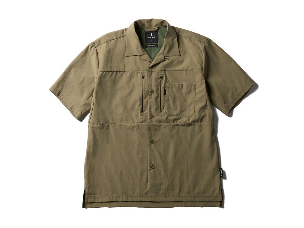 Stream Field Stretch Dry S/S Shirt S LIGHT OLIVE