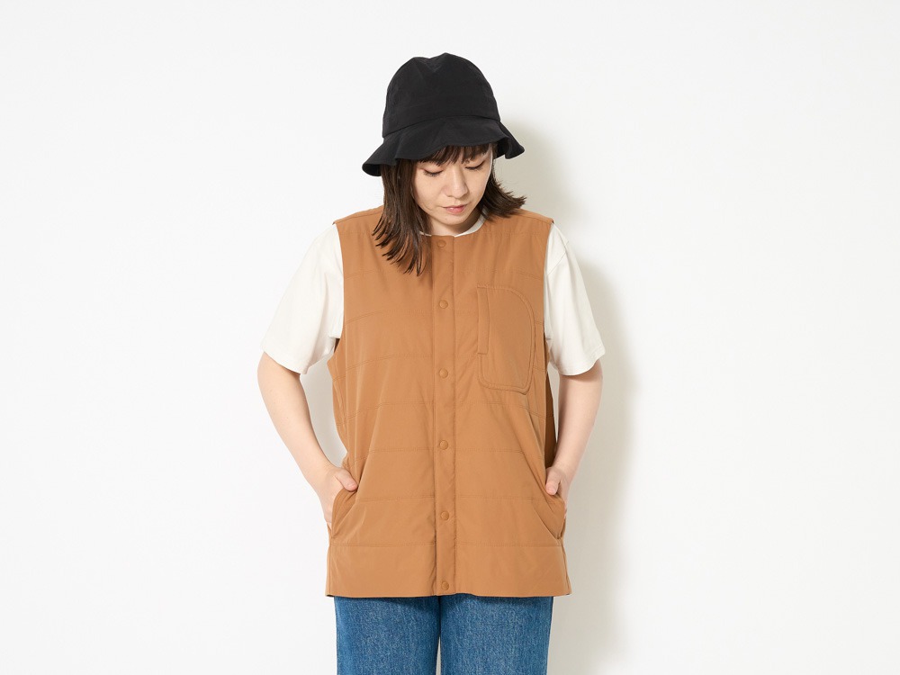 Flexible Insulated Vest M Brown