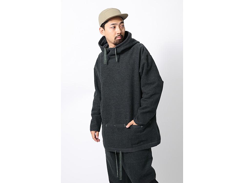 W-face Warm Parka L Charcoal(JK-22AU11104CH) | パーカーの通販 
