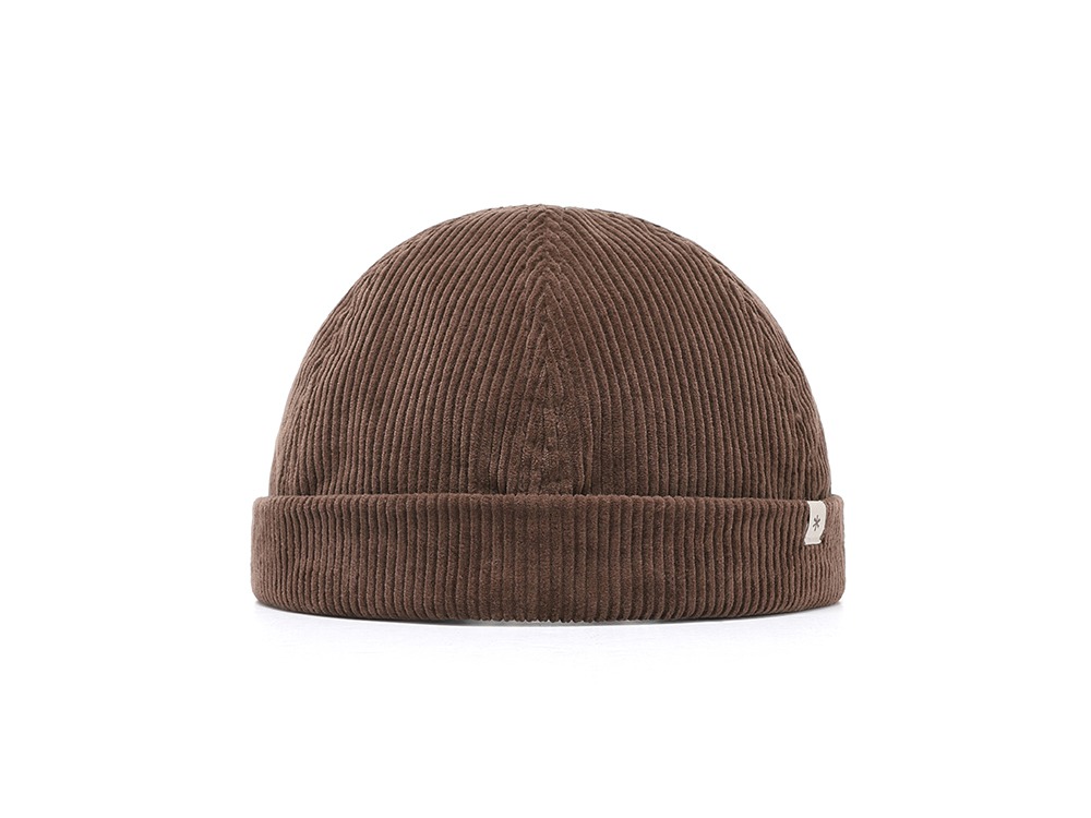 Corduroy Watch Cap One CHOCO BROWN