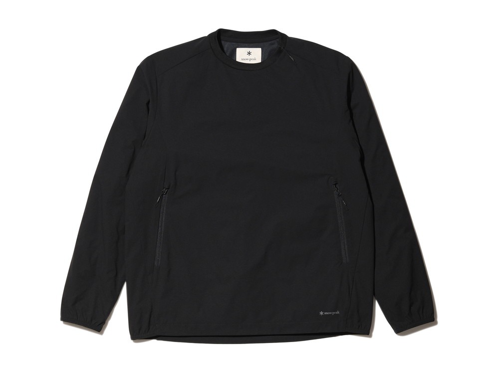 Stretch Packable Pullover 1 Black