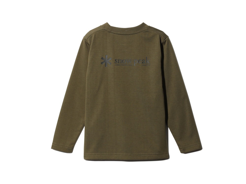 Kids Insect Shield Long Sleeve T 2 Olive