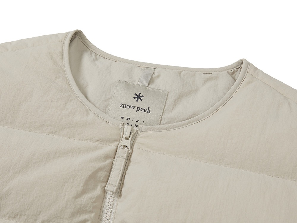 Land Lightweight Down Jacket M LIGHT BEIGE
