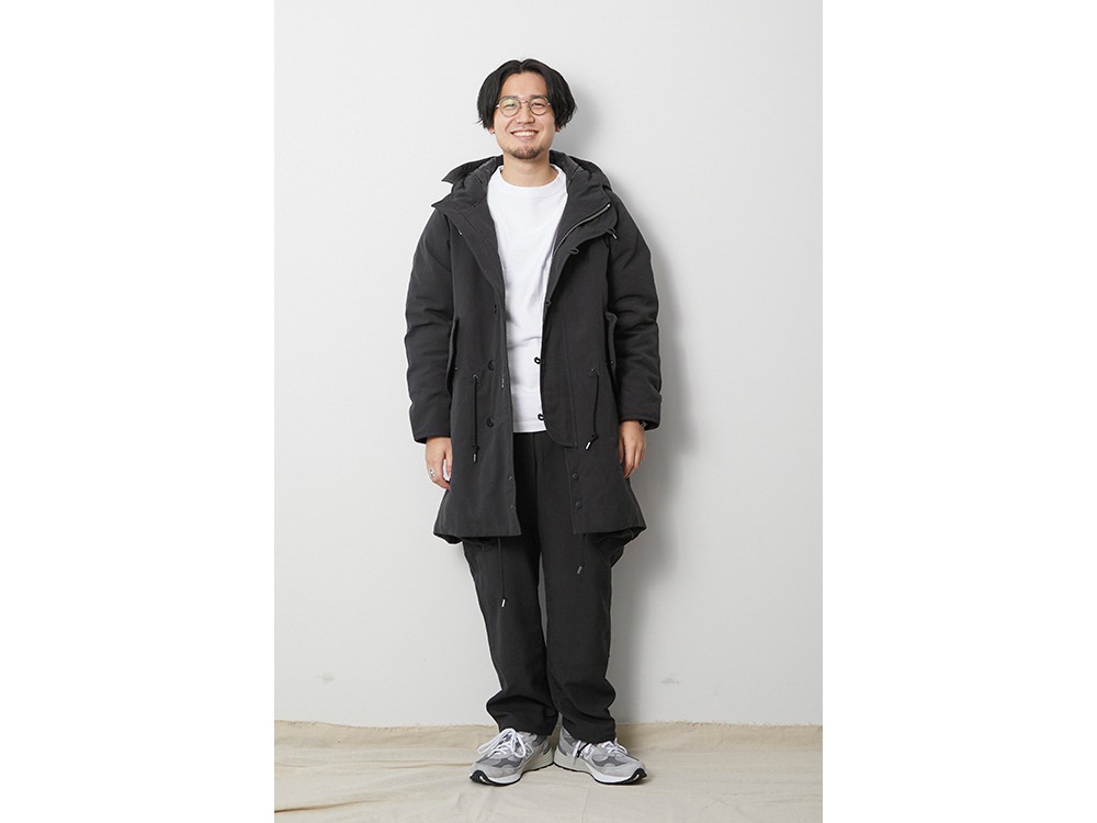 TAKIBI Down Coat M Black