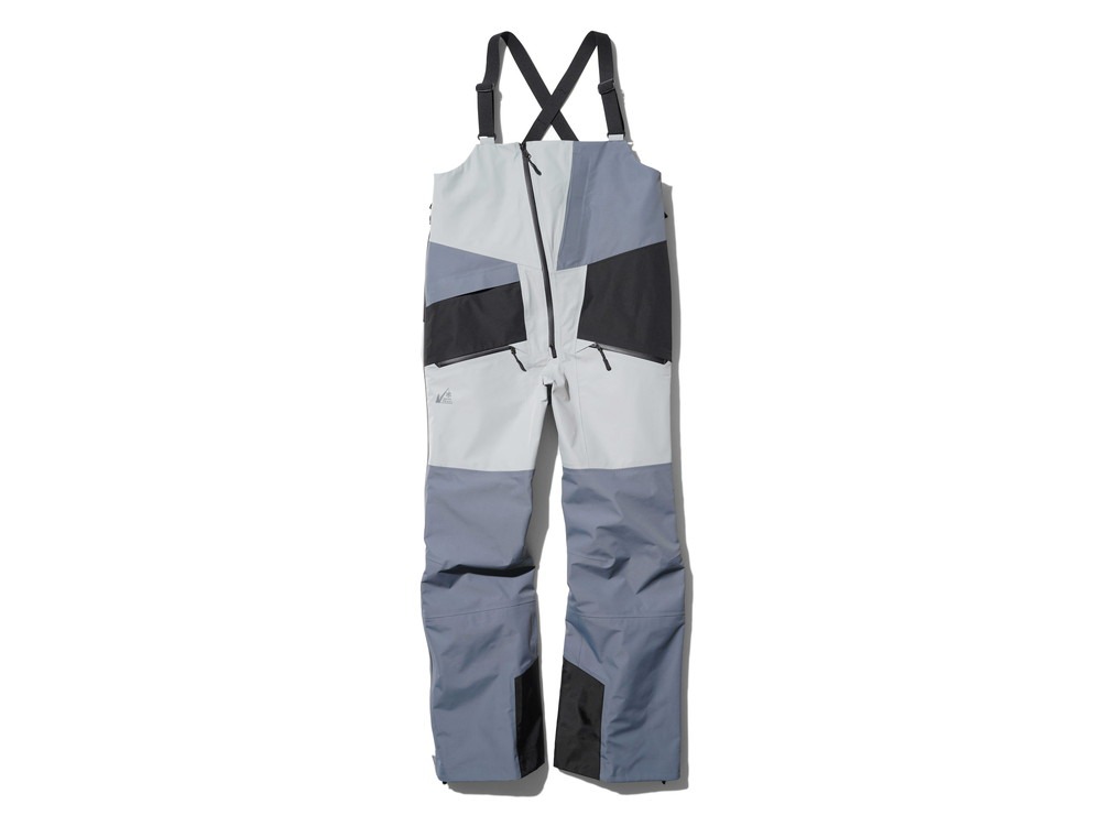 3L Graphen Bib Pants S Grey