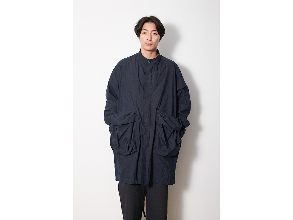 Indigo C/N Coat M Black(JK-20SU00703BK) | コートの通販（アウトドア