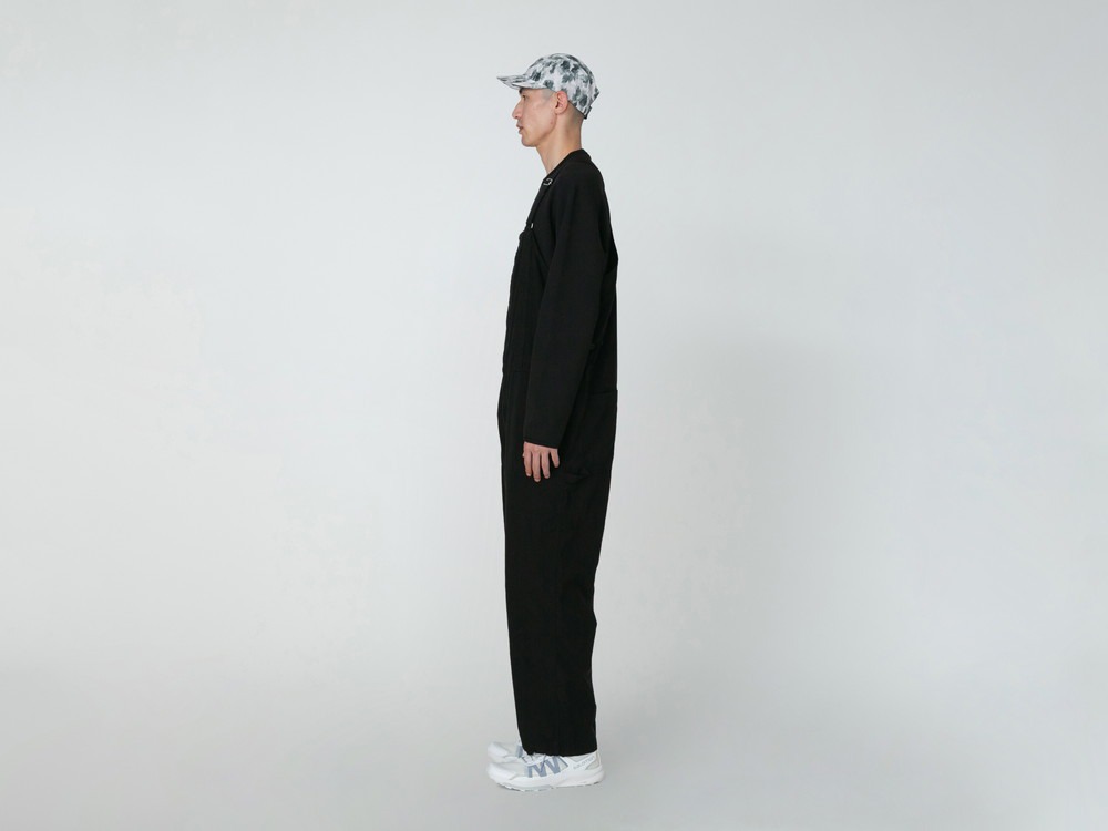 TAKIBI Light Ripstop Overalls S IVORY