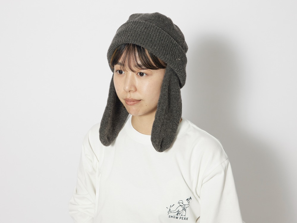 Knit Flight Cap One Black(AC-23AU204BK) | 帽子の通販（アウトドア