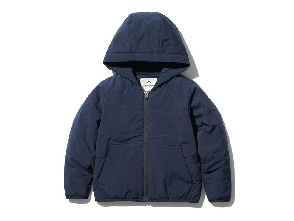 Kids Flexible Insulated ZipUpHoodie 3 Navy