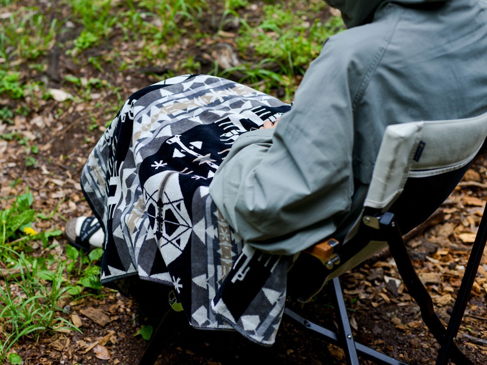 SP×PENDLETON Towel Blanket One Black