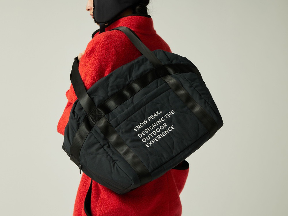 Quilted Ripstop Duffle One BLACK