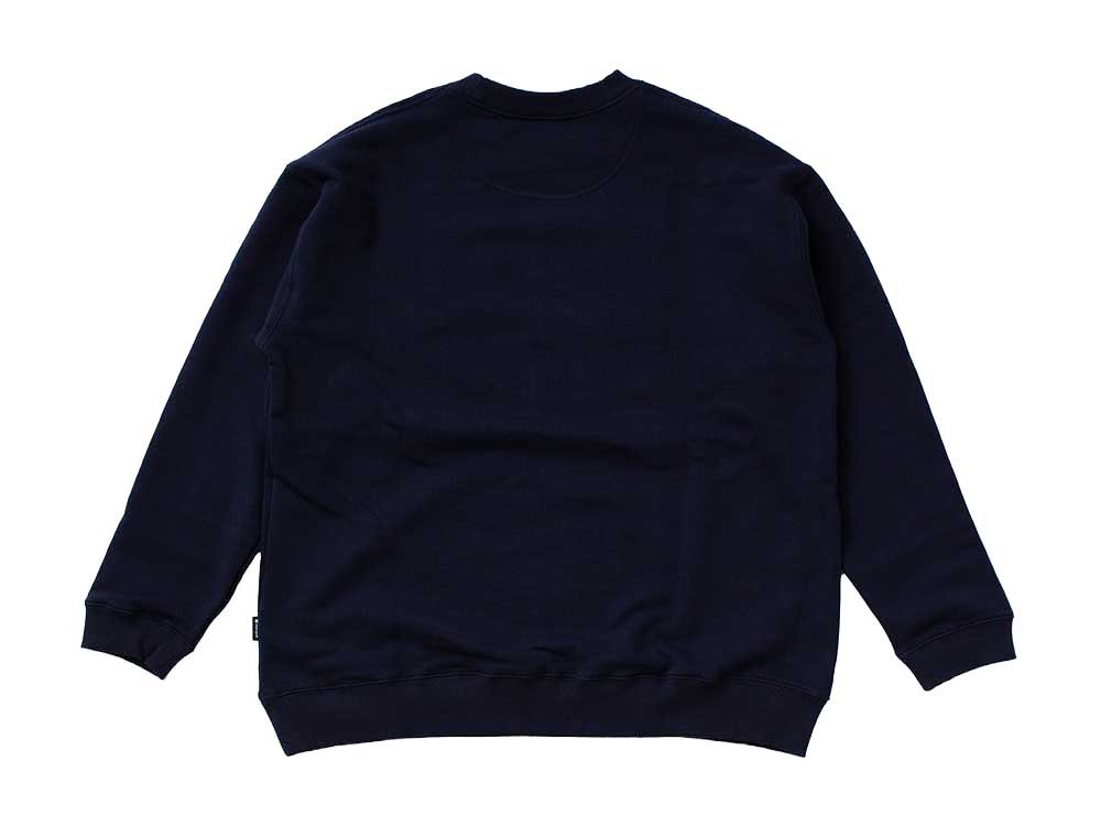 SP Felt Logo Sweatshirt Pullover L Navy