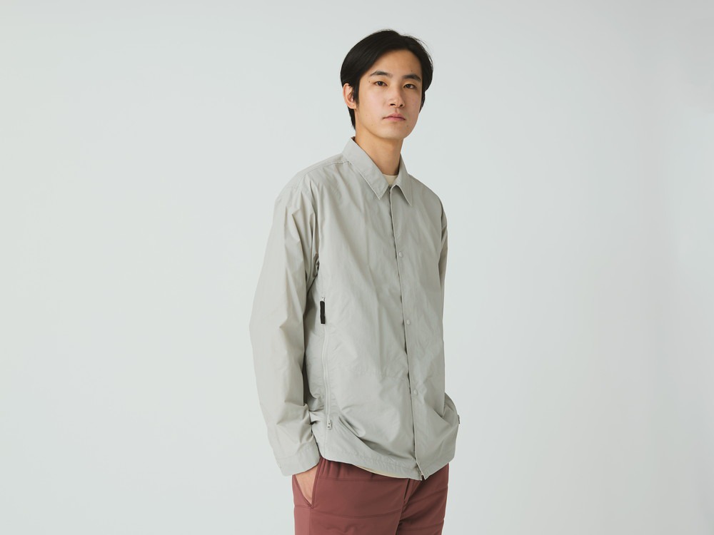 【先行予約商品】Nylon Tussah Utility Storage Shirt S NAVY