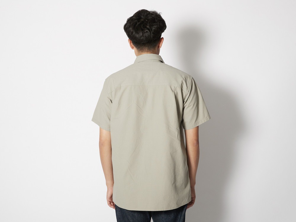 TAKIBI Light Ripstop S/S Shirt XL Khaki