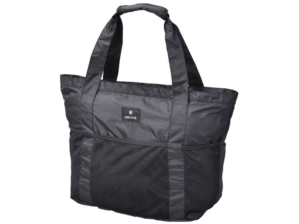 ポケッタブル トートバッグ Type02 ブラック Ug bk バッグ リュックの通販 アウトドア用品 はスノーピーク Snow Peak