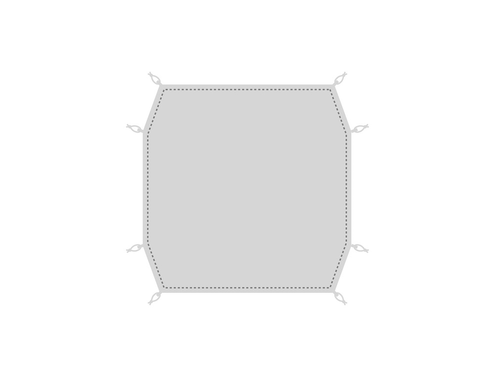 スノーピーク　ランドブリーズ4 SD614 グランドシート付き58×20×21cm